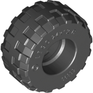 Lego pneumatika průměr 24mm, černá (4498340, 6162541)